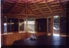 14'x16' Custom Gazebo with sliding windows inside corner veiw.jpg (41382 bytes)